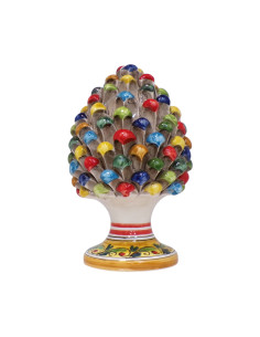 Pigna siciliana multicolor in Ceramica di Caltagirone