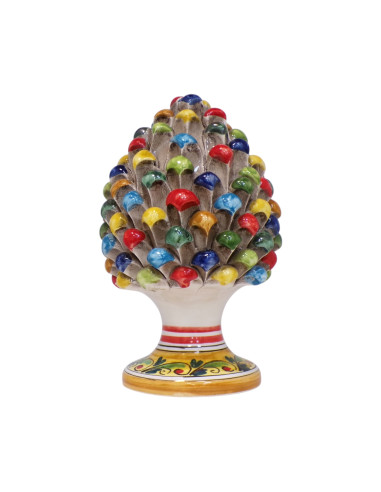 Pigna siciliana multicolor in Ceramica di...