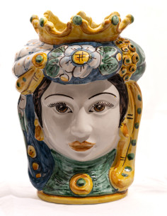 Moorhead in Caltagirone Ceramic - Woman